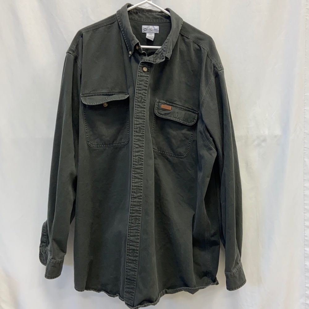 2XL Tall Carhartt button up